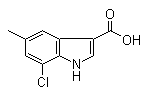 7-Chloro-5-methyl-1H-indole-3-carboxylic acid 