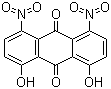 CAS # 81-55-0, 1,8-Dihydroxy-4,5-dinitroanthraquinone, 1,8-D 