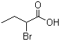 CAS # 80-58-0, 2-Bromobutyric acid, 2-Bromobutanoic acid, al 