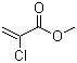 CAS # 80-63-7, Methyl 2-chloro-2-propenate, Methyl alpha-chl 