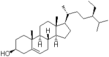 CAS # 83-46-5, beta-Sitosterol, 24-Ethylcholest-5-en-3beta-o 