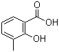 CAS # 83-40-9, 3-Methylsalicylic acid, 2-Hydroxy-3-methylben 