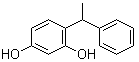 CAS # 85-27-8, 4-(1-Phenylethyl)resorcin, 4-(1-Phenylethyl)b