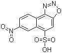 CAS # 84-91-3, 7-Nitronaphth[1,2-d][1,2,3]oxadiazole-5-sulfo