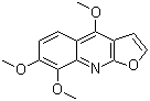 CAS # 83-95-4, Skimmianine, Chloroxylonine, NSC 217986, NSC 