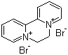 CAS # 85-00-7, Diquat dibromide, 1,1-Ethylene-2,2-bipyridini