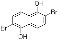 CAS # 84-59-3, 2,6-Dibromonaphthalene-1,5-diol