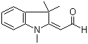 CAS # 84-83-3, 1,3,3-Trimethyl-2-(formylmethylene)indoline,