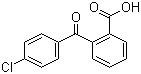 CAS # 85-56-3, 2-(4-Chlorobenzoyl)benzoic acid, 4-Chlorobenz