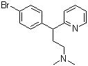 CAS # 86-22-6, Brompheniramine, 3-(4-Bromophenyl)-N,N-dimeth