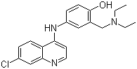 CAS # 86-42-0, Amodiaquine, 4-[(7-Chloro-4-quinolinyl)amino] 