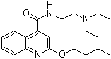 CAS # 85-79-0, Cinchocaine, Dibucaine, 2-Butoxy-N-(2-diethyl 