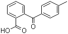 CAS # 85-55-2, 2-(4-Methylbenzoyl)benzoic acid