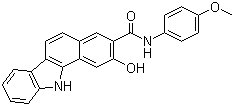 CAS # 86-19-1, 2-Hydroxy-N-(4-methoxyphenyl)-11H-benzo[a]car