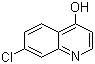 CAS # 86-99-7, 7-Chloroquinolin-4-ol, 7-Chloro-4-hydroxyquin 