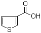 CAS # 88-13-1, 3-Thiophenezoic acid, 3-Thiophenecarboxylic a 