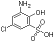 CAS # 88-23-3, 2-Amino-4-chlorophenol-6-sulfonic acid, 6-Ami 