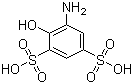 CAS # 120-98-9, 5-Amino-4-hydroxybenzene-1,3-disulphonic aci 