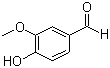 CAS # 121-33-5, Vanillin, 4-Hydroxy-3-methoxybenzaldehyde 