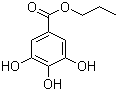 CAS # 121-79-9, Propyl gallate, Propyl 3,4,5-trihydroxybenzo 
