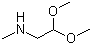 CAS # 122-07-6, Methylaminoacetaldehyde dimethyl acetal, 1,1