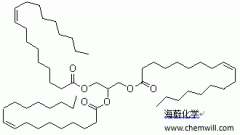 CAS # 122-32-7, Trioleoylglyceride, Oleic acid triglyceride, 