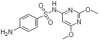 CAS # 122-11-2, Sulfadimethoxine, 6-Sulfanilamido-2,4-dimeth 