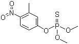 CAS # 122-14-5, Fenitrothion, O,O-Dimethyl O-(3-methyl-4-nit