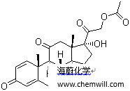 CAS # 125-10-0, Prednisone 21-acetate, [2-[(8S,9S,10S,13S,14 