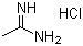 CAS # 124-42-5, Acetamidine hydrochloride, Ethanimidamide hy