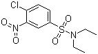CAS # 127-53-7, 4-Chloro-N,N-diethyl-3-nitrobenzenesulfonami 