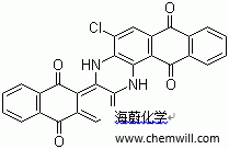 CAS # 130-20-1, Vat Blue 6, 7,16-Dichloro-6,15-dihydroanthra 