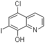 CAS # 130-26-7, Clioquinol, 5-Chloro-7-iodo-8-hydroxyquinoli 