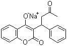 CAS # 129-06-6, Warfarin sodium, 3-(alpha-Acetonylbenzyl)-4- 