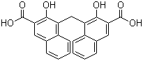 CAS # 130-85-8, Pamoic acid, 4,4-Methylenebis[3-hydroxy-2-na 