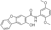 CAS # 132-62-7, N-(2,5-Dimethoxyphenyl)-2-hydroxydibenzofura 