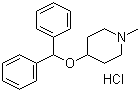 CAS # 132-18-3, Diphenylpyraline hydrochloride, 4-Diphenylme 