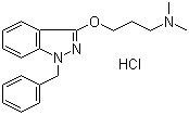 CAS # 132-69-4, Benzidamine hydrochloride, 1-Benzyl-3-(3-[di