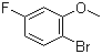 CAS # 450-88-4, 2-Bromo-5-fluoroanisole, 1-Bromo-4-fluoro-2- 
