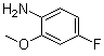 CAS # 450-91-9, 2-Methoxy-4-fluoroaniline 