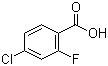 CAS # 446-30-0, 4-Chloro-2-fluorobenzoic acid 