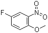 CAS # 445-83-0, 4-Fluoro-2-nitroanisole 