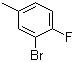CAS # 452-62-0, 3-Bromo-4-fluorotoluene 