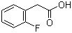 CAS # 451-82-1, 2-Fluorophenylacetic acid, o-Fluorophenylace 