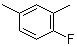 CAS # 452-65-3, 1,3-Dimethyl-4-fluorobenzene, 1-Fluoro-2,4-d 