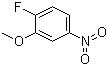 CAS # 454-16-0, 2-Fluoro-5-nitroanisole, 3-Methoxy-4-fluoron 