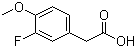 CAS # 452-14-2, 3-Fluoro-4-methoxyphenylacetic acid
