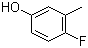 CAS # 452-70-0, 4-Fluoro-3-methylphenol