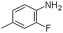 CAS # 452-80-2, 2-Fluoro-4-methylaniline, 2-Fluoro-p-toluidi