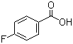 CAS # 456-22-4, 4-Fluorobenzoic acid, p-Fluorobenzoic acid